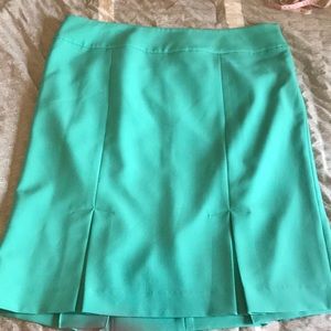 Turquoise Pencil Skirt